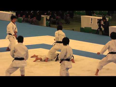 演武　帝京大学空手道部　観空大