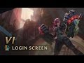 Vi The Piltover Enforcer Login Screen Ft Nicki Taylor League Of Legends