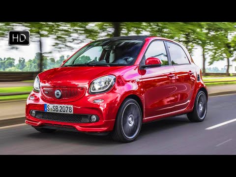 2017 Smart Brabus Forfour Xclusive Red Exterior - Interior Design & Road Drive HD