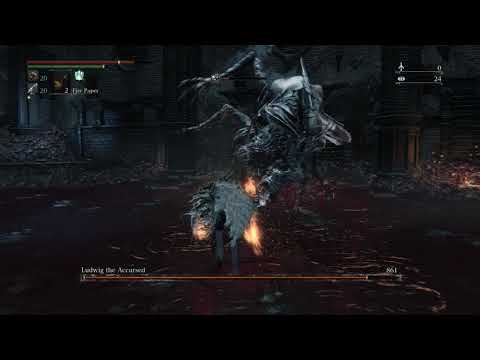 Ludwig the Accursed Boss Fight (NG+) - Bloodborne: The Old Hunters