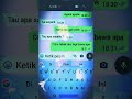 CHAT WA ROMANTIS GOMBALIN PACAR POV Fyp Viral Video
