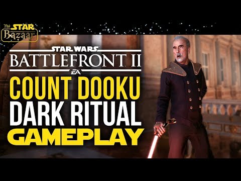 NEW Count Dooku Dark Ritual Gameplay | Battlefront 2 Gameplay