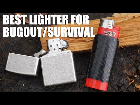 Welches Feuerzeug eignet sich für den Notfall? Zippo oder BIC?