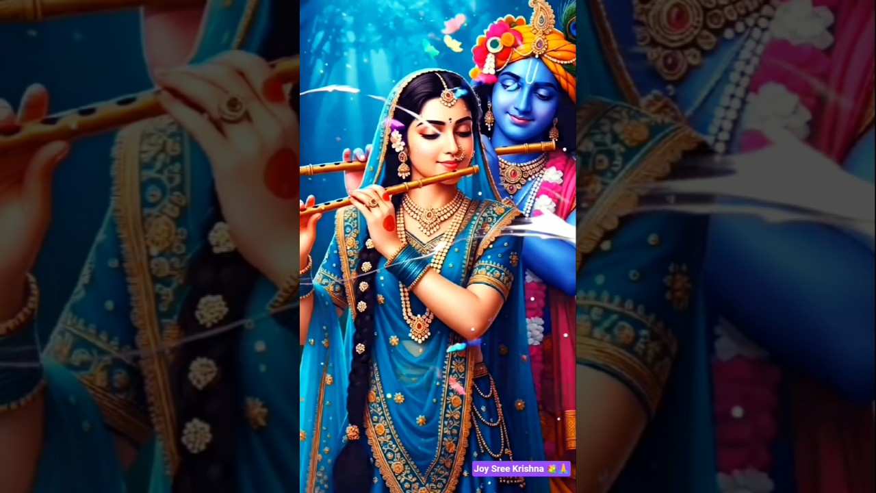 Joy Sree Radha Krishna 💐🙏💫#shorts #radhakrishna #youtubeshorts #viralvideo ❤️🌿🌹🌿