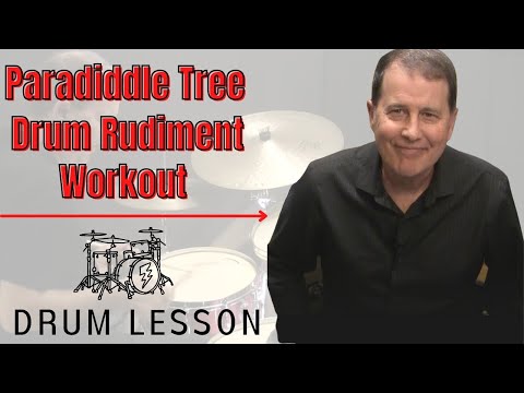 Paradiddle Tree Drum Rudiment Workout - Drum Rudiment Lesson