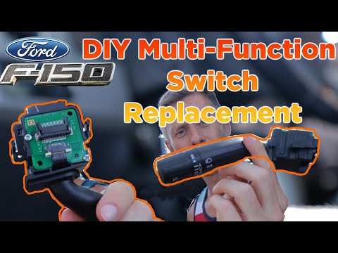F150 Multi-function Switch Replacement | DIY | My Ford F150 Wipers WON'T SHUT-OFF!