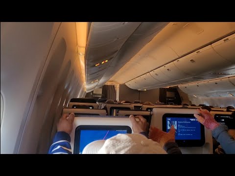 Heavy Turbulence over Greenland | BA269 London - Los Angeles