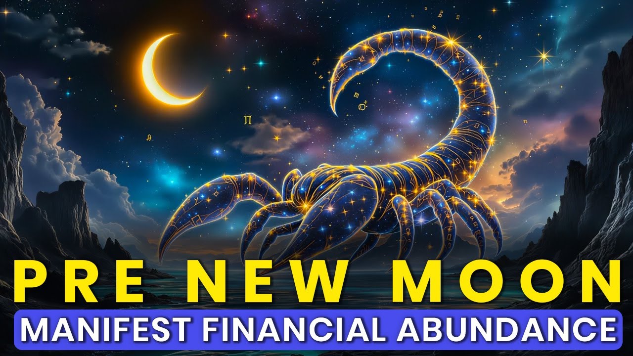 Pre New Moon Manifestation (Scorpio New Moon): Manifest Abundance, Deep Healing & Miracles
