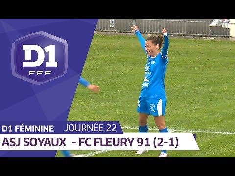 J22 : ASJ Soyaux Charente - FC Fleury 91 (2-1) / D1 Féminine
