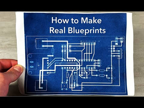 Making Blueprints & Photos with DIY Light-Sensitive Paper | Cyanotype Process
