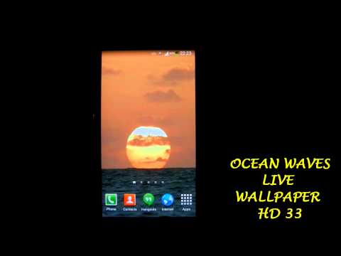 Ocean Waves Live Wallpaper 33 Video