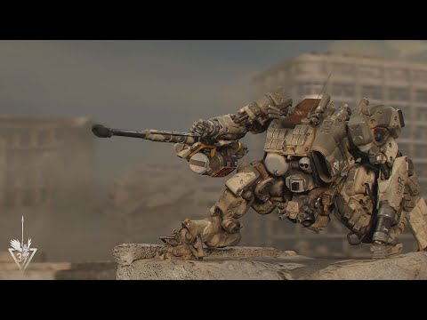 Biped Mech Cinematic