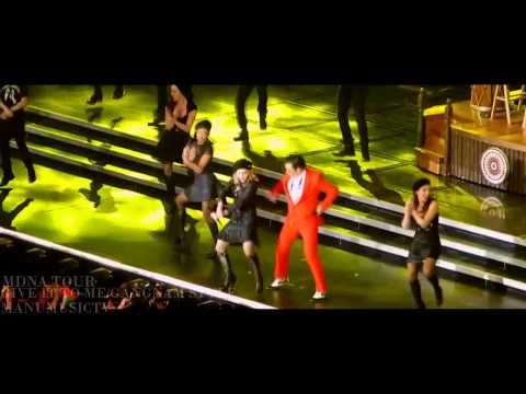Madonna Give It To Me gangnam style Ft Psy MDNA TOUR  HD
