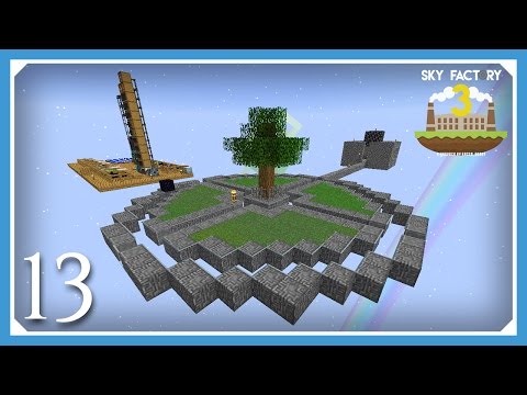FTB Sky Factory 3 | Starting The Base! | E13 (Modded Skyblock Minecraft 1.10.2)