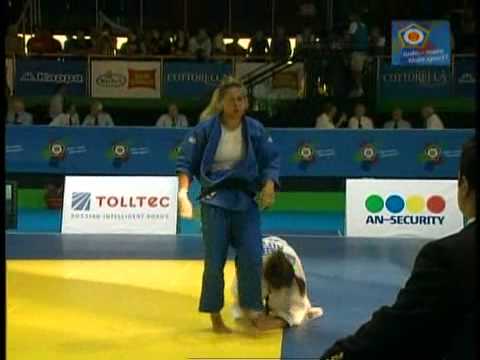 Judo Worldcup Rome 2011: Final -63 kg DREXLER, Hilde (AUT) - MISKOVIC, Marijana (CRO)