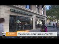 Starbucks layoffs amid boycotts