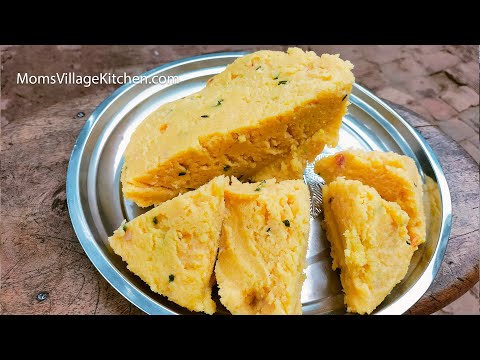 How To Cook Fried Posho - Ugali - Ugandan African Food - Mom's Village Kitchen