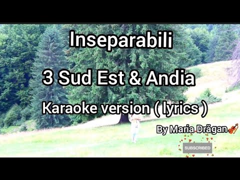 🔥Karaoke Instrumental🔥3 Sud Est & Andia - Inseparabili - by Maria Drăgan🎻