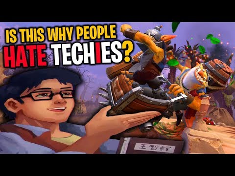 Is This Why People Hate Techies? - DotA 2 Funny Moments