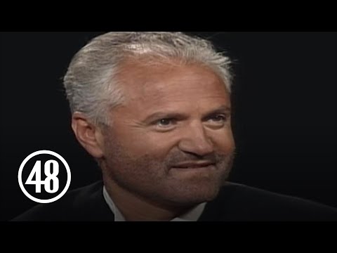 Flashback: Gianni Versace talks fashion with Charlie Rose