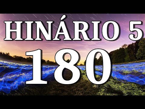 HINO CCB 180 - JESUS É A LUZ QUE VEIO AO MUNDO | HINÁRIO 5 CANTADO COM LEGENDA