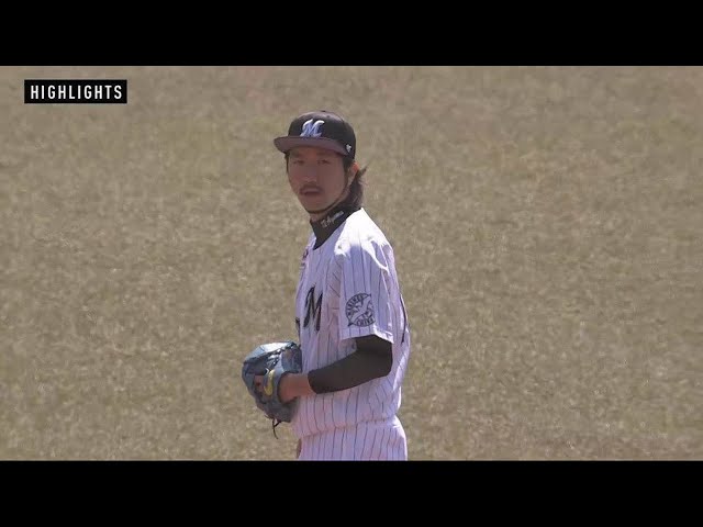 4月30日 マリーンズ対ファイターズ ハイライト