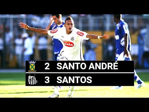 SANTO ANDRÉ 2 X 3 SANTOS | JOGO COMPLETO | FINAL PAULISTÃO 2010 | 1° JOGO
