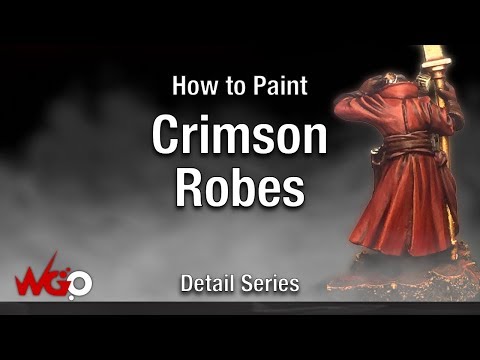 How to Paint Crimson Robes