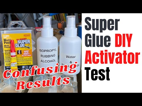 DIY Super Glue Accelerant Strength Test