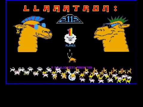 Commodore Amiga 1991 Llamatron 2112 game