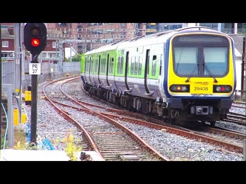 29000 Class DMU number 29408 departing Pearse Station, Dublin