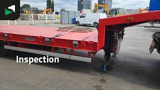 العربات نصف المقطورة عربة مقطورة مسطحة منخفضة Goldhofer STZ-L4 STZ 4 L A 4 axles Extendable 600cm 3xSteering 1x Lift Ram | صورة 4 - Autoline