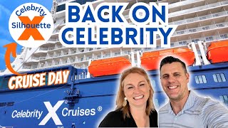 Boarding Celebrity Silhouette - Our MUCH ANTICIPATED RETURN To Celebrity  - Day 1 Cruise Vlog