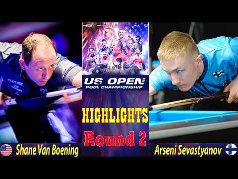HIGHLIGHTS | Shane Van Boening vs Arseni Sevastyanov | 2025 US OPEN POOL CHAMPIONSHIP