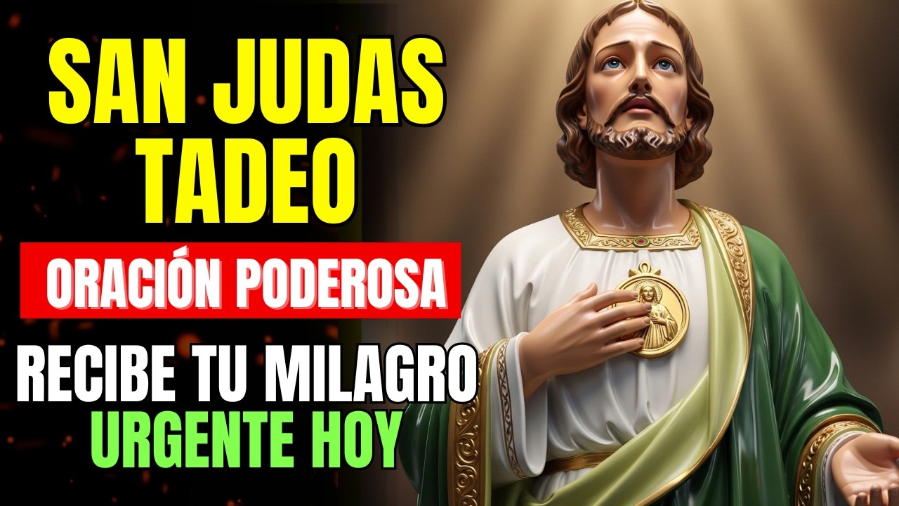 San Judas Tadeo Traerá Tu Milagro Urgente HOY ?
