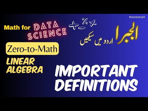 Tasks for Linear Algebra