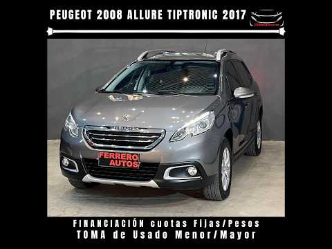 Se Vende: Peugeot 2008 Allure Tiptronic 2017 - FERRERO Automotores Oncativo (Provincia de Córdoba)