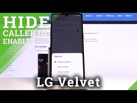 How to Hide Caller ID on LG VELVET – Make Your Phone Number Private