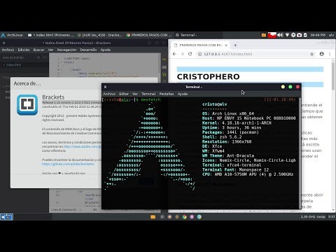 Brackets 1.12 - Arch Linux