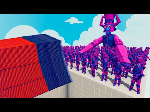 200x GALACTUS + 1x GIANT vs EVERY GOD - Totally Accurate Battle Simulator TABS