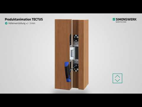 SIMONSWERK TECTUS TE 540 3D - Verstellung