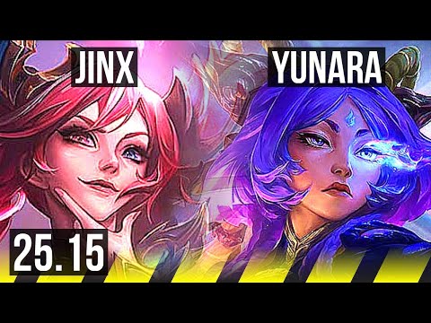 JINX & Lulu vs YUNARA & Nautilus (ADC) | 10/3/10, Dominating | NA Challenger | 25.15