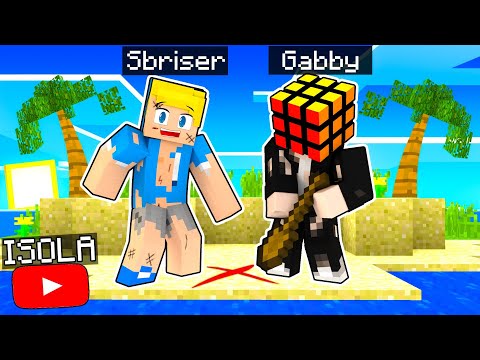 SBRISER E GABBY TROVANO UN TESORO SULL'ISOLA DEGLI YOUTUBERS!