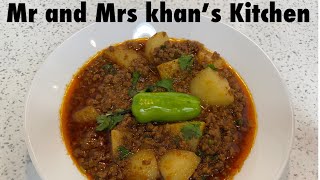 Aloo keema recipe ( dhaba style)
