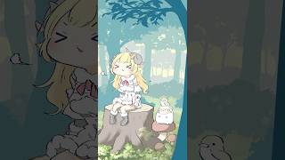 [Holo] 【治癒手繪動畫】 角卷綿芽與口哨