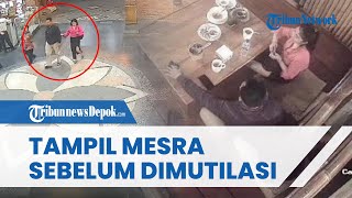 Rekaman CCTV Penampakan Terakhir Uswatun 3 Jam Sebelum Dimutilasi Antok, Mesra Makan di Resto