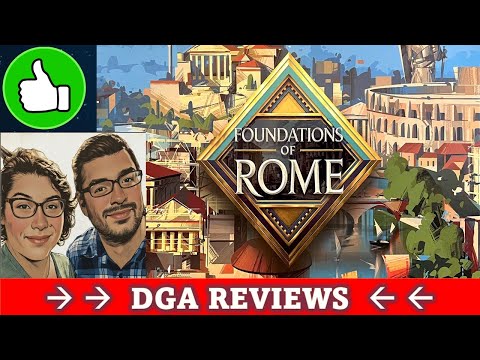DGA Reviews Board Games: Foundations of Rome (Cozy Game Night)