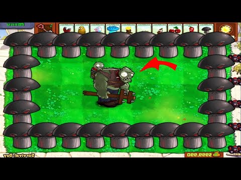 Doom Shroom vs Gargantuar Zombie - Plants vs Zombies