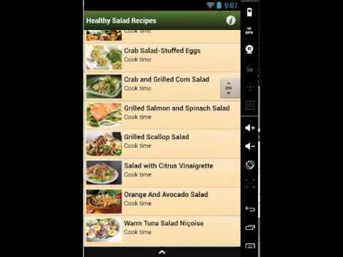 Healthy Salad Recipes Video