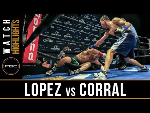Lopez vs Corral HIGHLIGHTS: April 9, 2017 - PBC on FS1